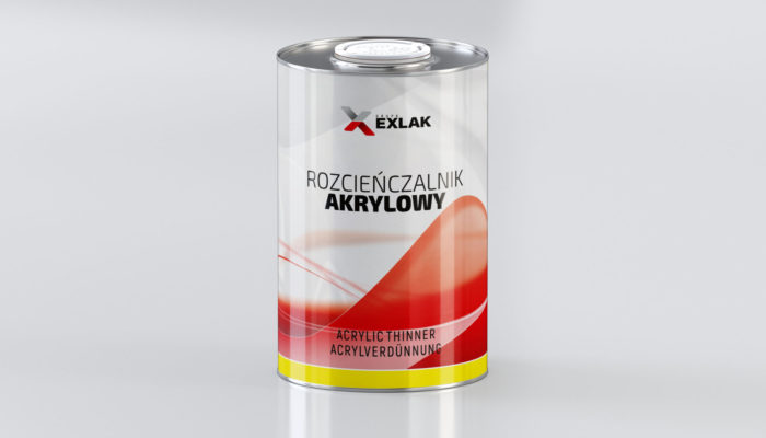 Exlak Rozcieńczalnik Akrylowy 1L - got0000