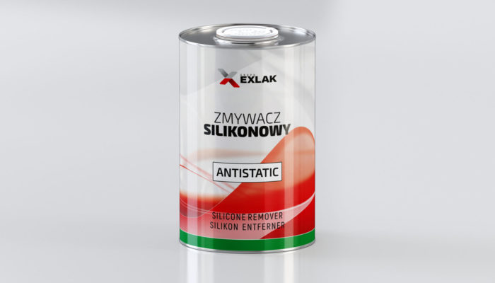 EXLAK Zmywacz silikonowy antystatyczny Silicone remover antistatic 1L